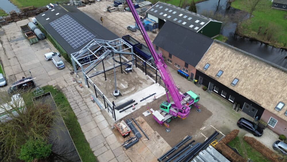 Drone shot De Vries